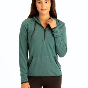 Threads 4 Thought Kyanna FeatherLoop Half Zip Hoodie